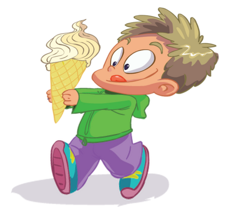 어린 이용 비닐 카펫 트럼펫을 들고 있는 소년 - TenStickers