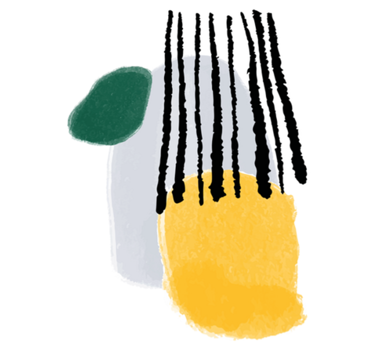 침실용 비닐 카펫 리안닝 추상 미술 - TenStickers