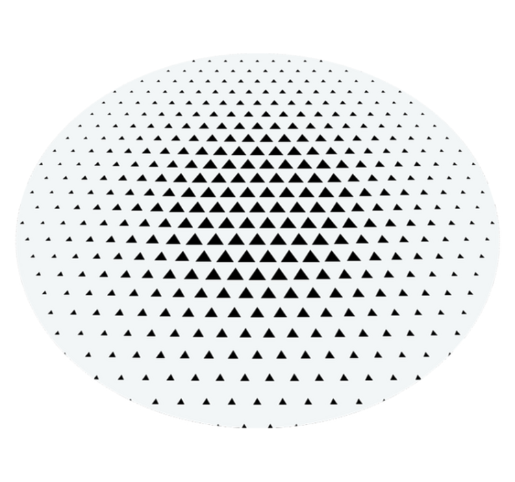 기하학적 효과 비닐 카펫 기하학적 삼각형 - TenStickers