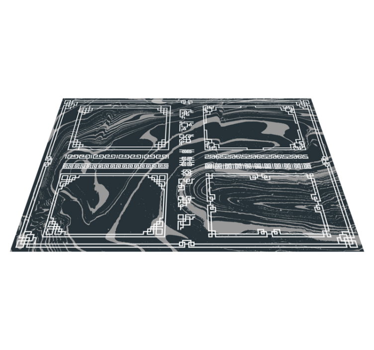 대리석 비닐 러그 마블 텍스타일 - TenStickers