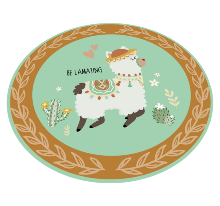 비닐 카펫 동물 굉장하다 - TenStickers