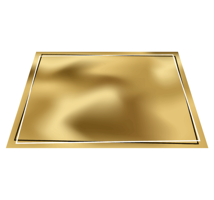 미니멀리스트 효과 비닐 카펫 금속성 광택 - TenStickers