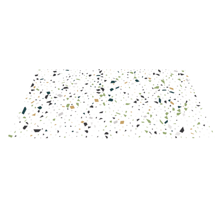 욕실용 비닐 카펫 테라초 튀김 - TenStickers