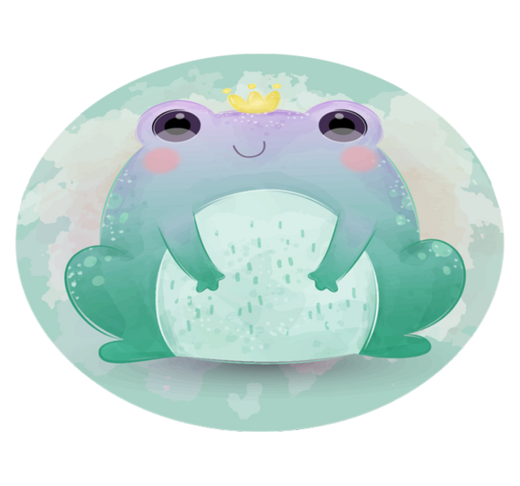 어린 이용 비닐 카펫 만화 수중 친구들 - TenStickers