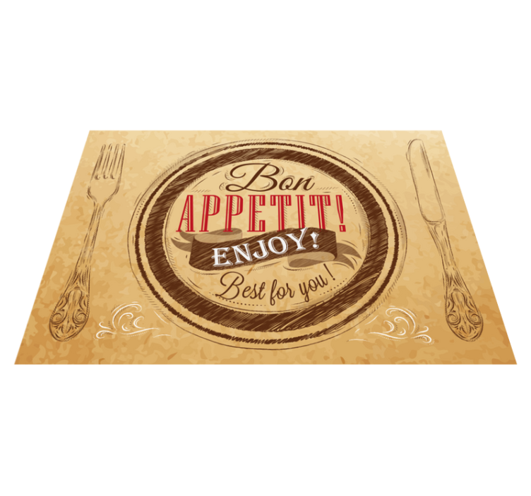 많이 드세요 및 요리 주방 바닥 타일 - TenStickers