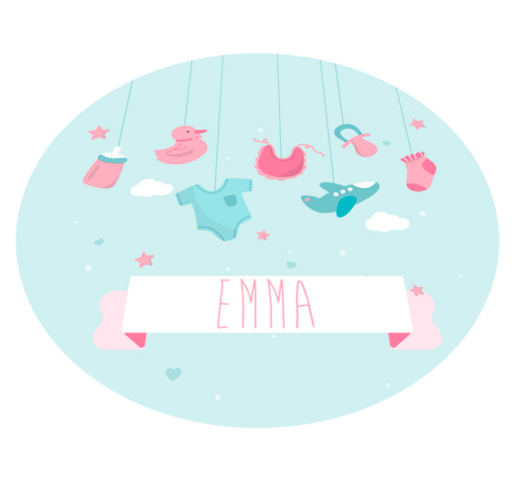 비닐 카펫 보육 맞춤형 보육원 - TenStickers