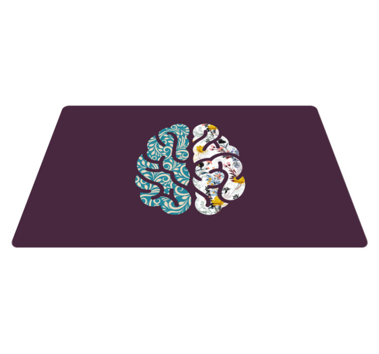 비닐 카펫 꽃과 식물 식물의 음양 - TenStickers