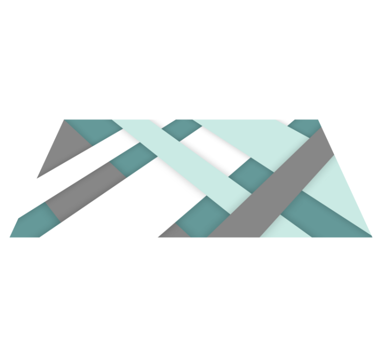 기하학적 효과 비닐 카펫 기하학적 직조 패턴 - TenStickers