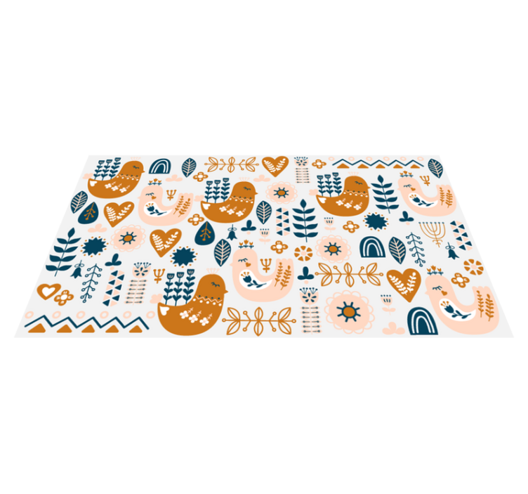 어린 이용 비닐 카펫 장난기 가득한 유아용 패턴 - TenStickers