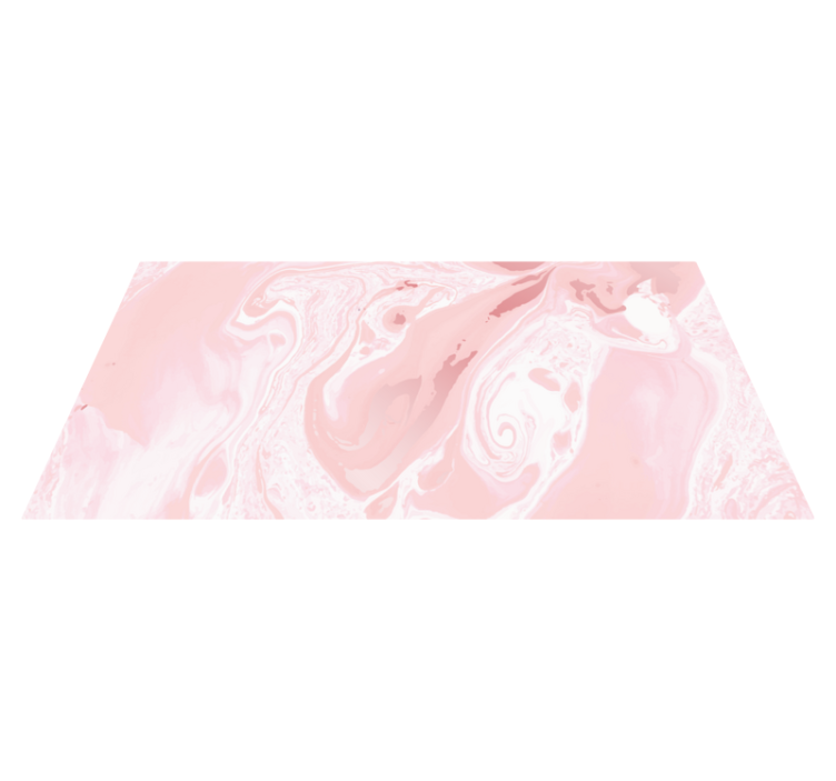 대리석 비닐 러그 핑크 소용돌이 패턴 - TenStickers