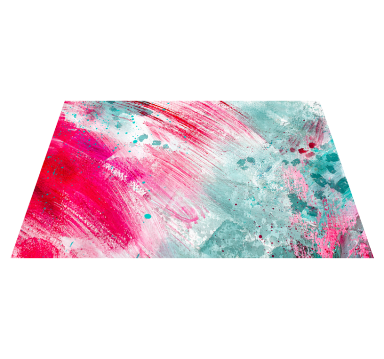 모던 효과 비닐 카펫 다채로운 색상의 조화 - TenStickers