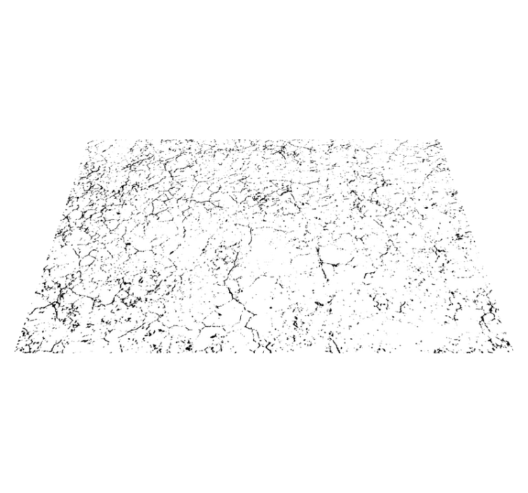 대리석 비닐 러그 크랙 화이트 표면 - TenStickers