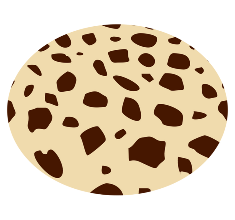 애니멀 프린트 비닐 카펫 점박이의 따뜻함 - TenStickers