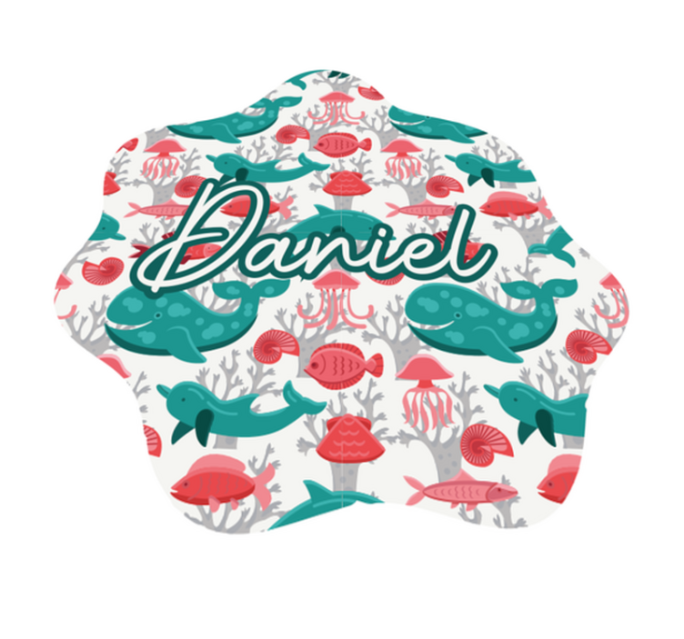 어린 이용 비닐 카펫 맞춤형 수중 탐험 - TenStickers