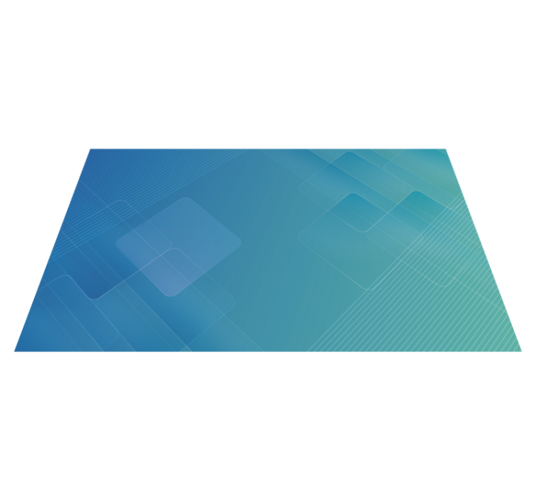 모던 효과 비닐 카펫 추상 기하학적 층들 - TenStickers