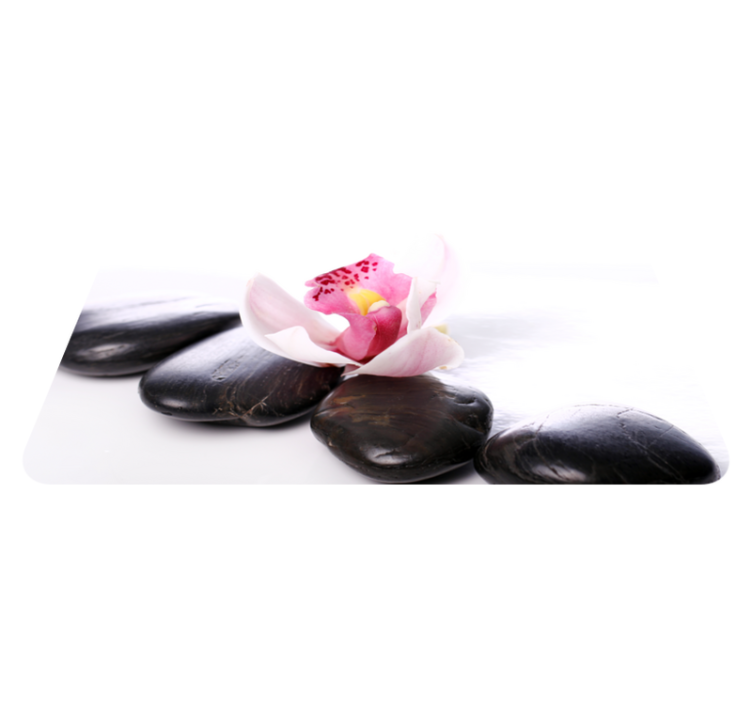 비닐 카펫 자연 우아한 꽃의 평온함 - TenStickers