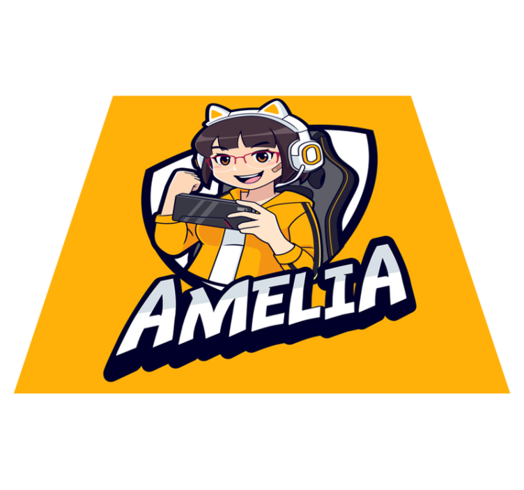 열대 효과 비닐 카펫 맞춤형 게임 초상화 - TenStickers