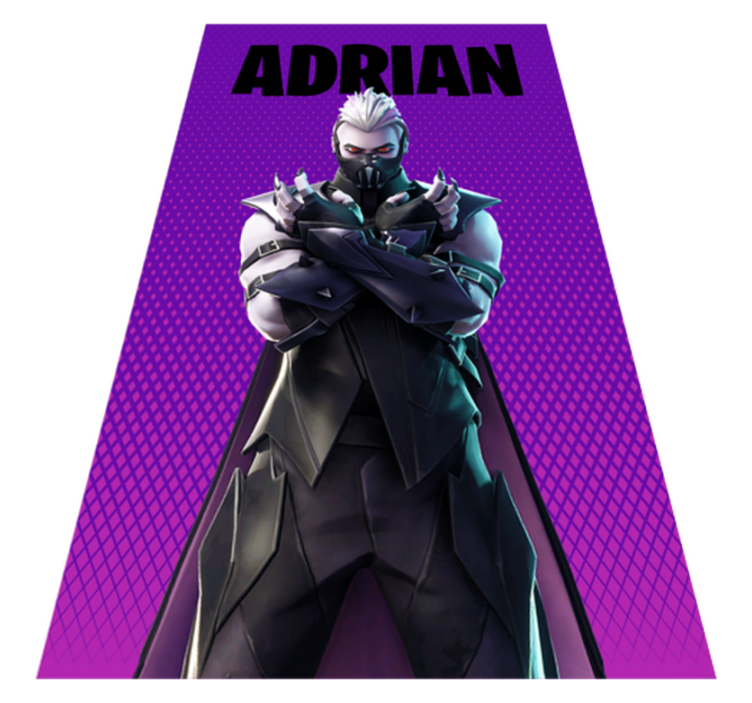 열대 효과 비닐 카펫 사용자 맞춤형 게임 이름 - TenStickers