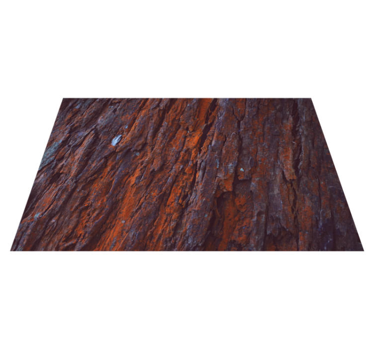 우드 효과 비닐 카펫 rustic bark - TenStickers