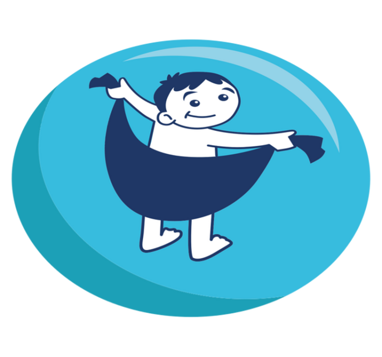 어린 이용 비닐 카펫 즐거운 아이 놀이 - TenStickers