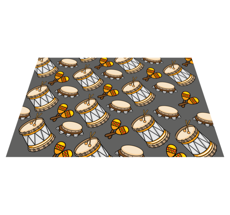 어린 이용 비닐 카펫 악기 모음 - TenStickers