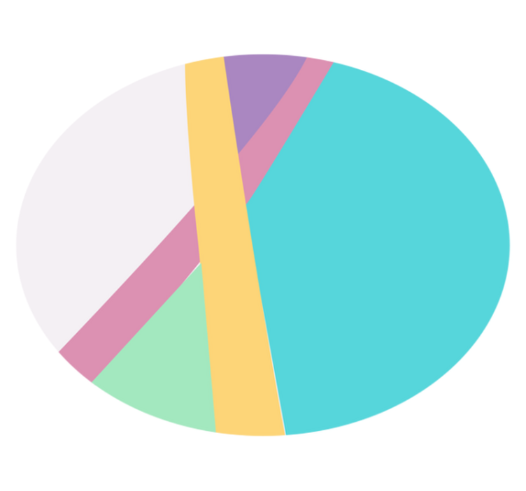 미니멀리스트 효과 비닐 카펫 대담한 색상 블록 - TenStickers