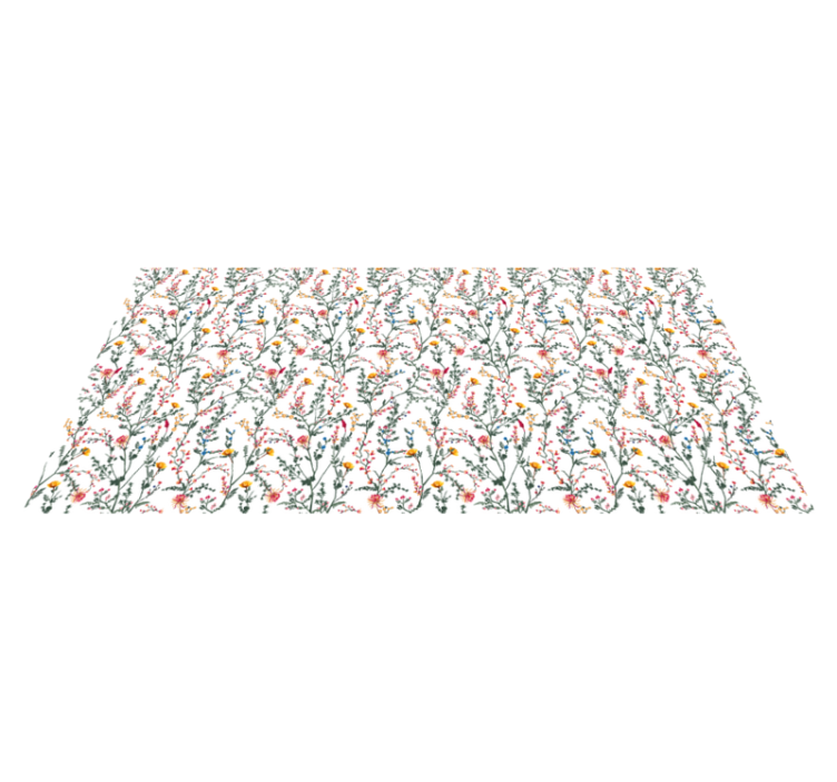 비닐 카펫 꽃과 식물 식물의 오아시스 - TenStickers