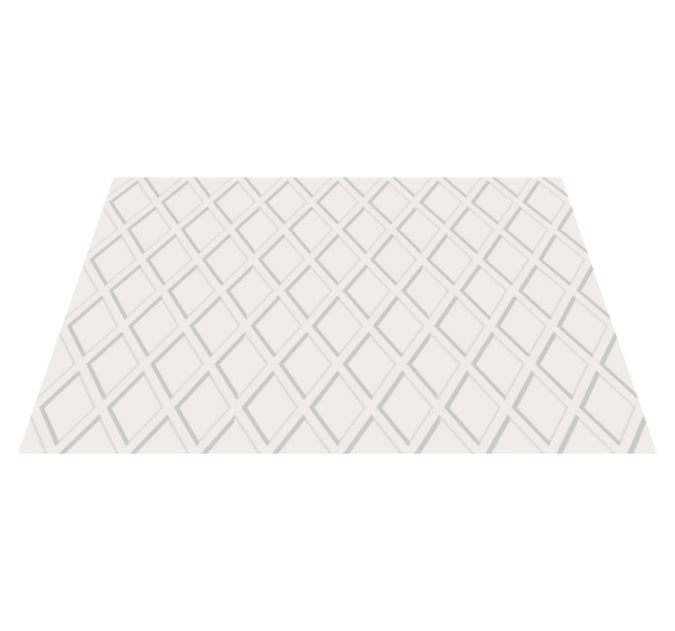 기하학적 효과 비닐 카펫 다이아몬드 아이디어 - TenStickers