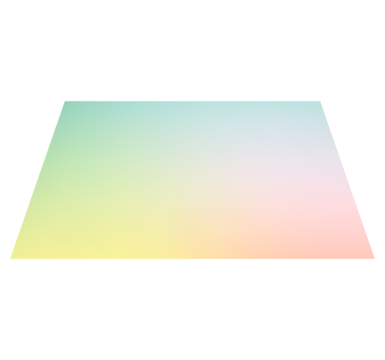 침실용 비닐 카펫 부드러운 색상 그라데이션 - TenStickers