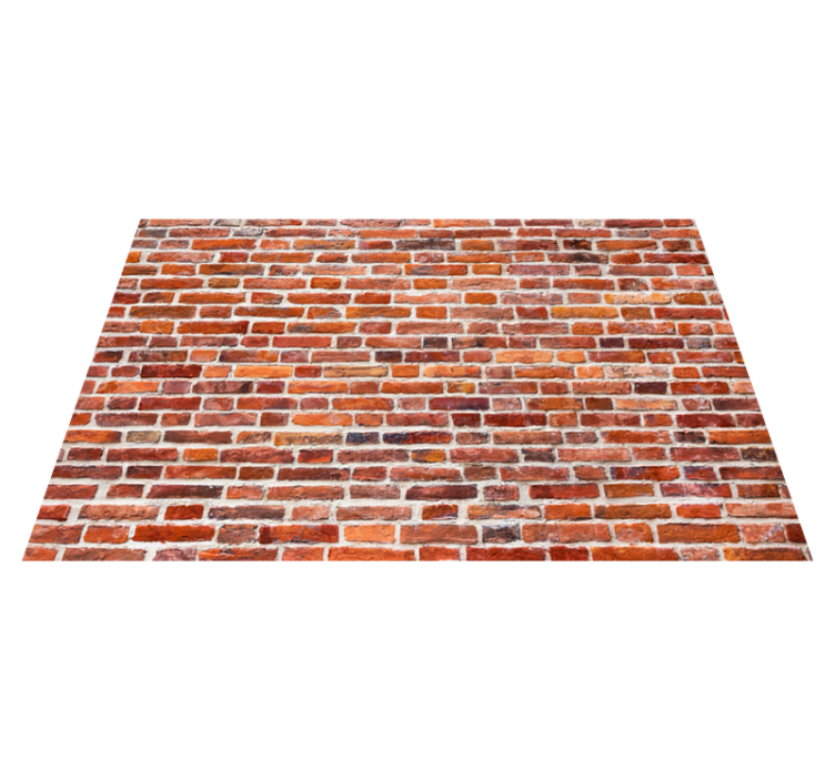 비닐 카펫 스톤 효과 자연스러운 붉은 색상 - TenStickers