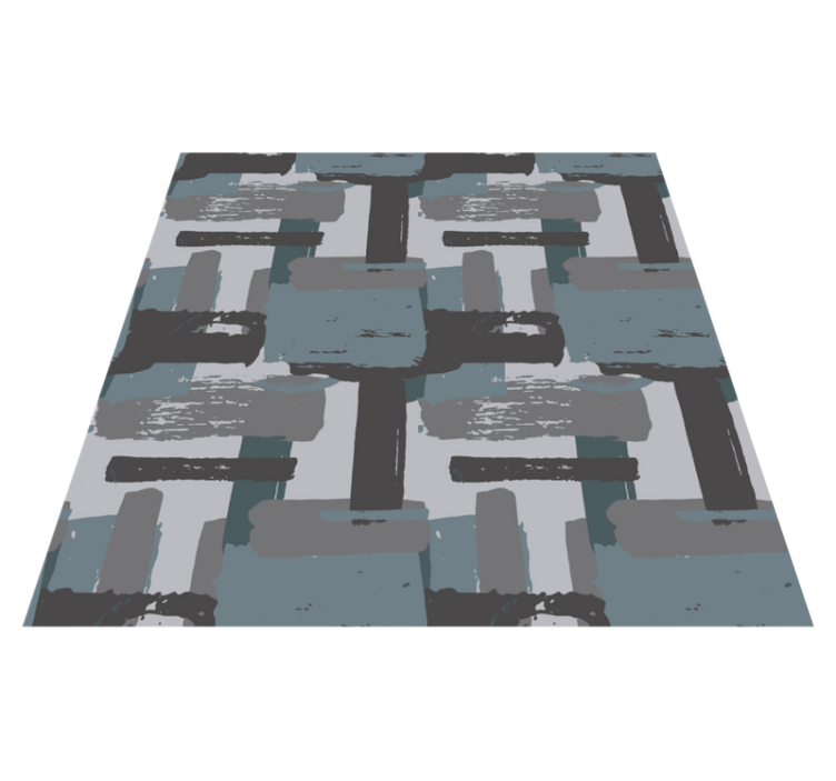 모자이크 효과 비닐 카펫 추상 모자이크 - TenStickers