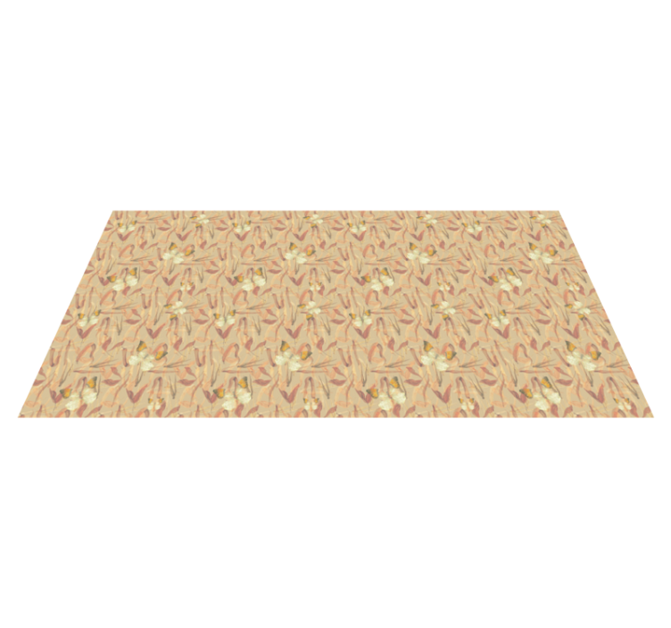 거실용 비닐 깔개 꽃무늬 디자인 세트 - TenStickers