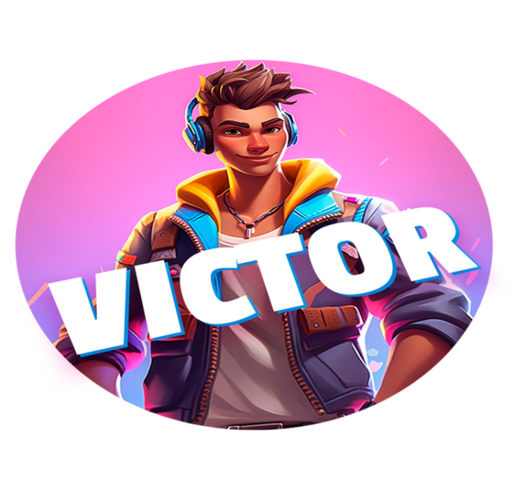 침실용 비닐 카펫 비디오 게임 남자 캐릭터비디오 게임 남성 캐릭터 - TenStickers