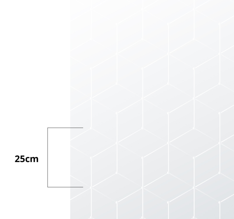 비닐 카펫 타일 효과 기하학적 패턴 표면 - TenStickers