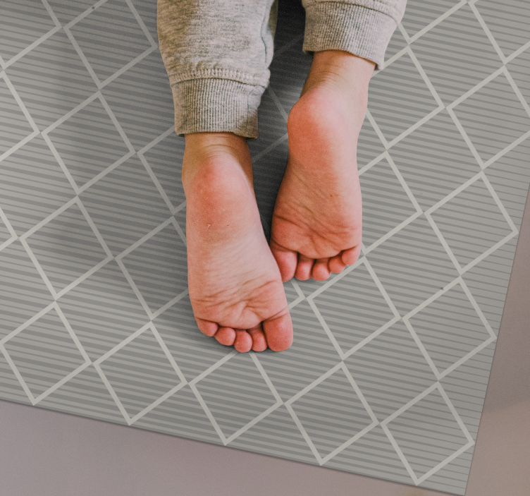 거실용 비닐 깔개 다이아몬드 패턴 표면 - TenStickers