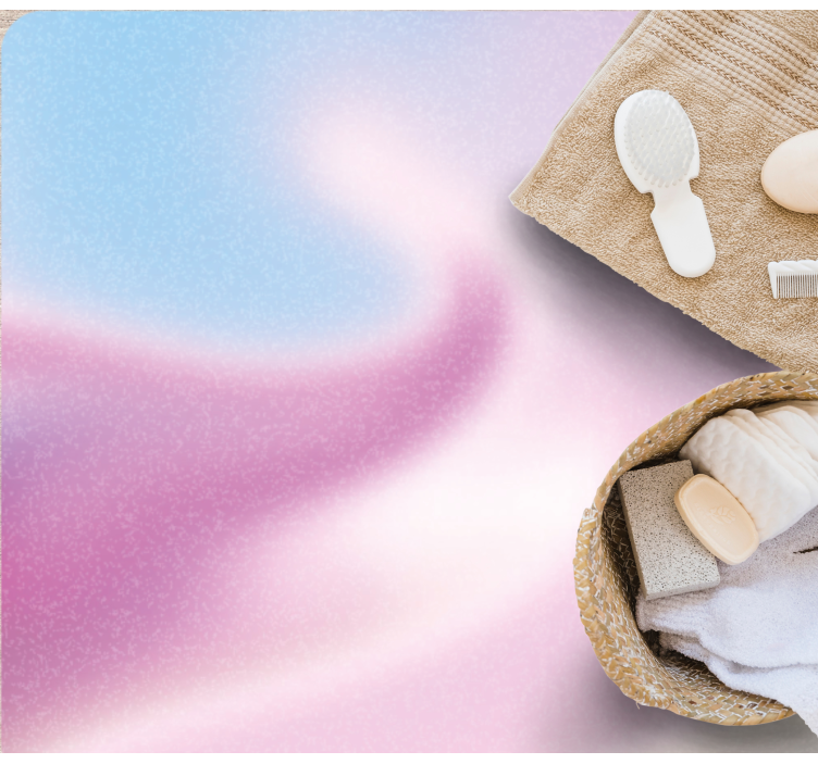 욕실용 비닐 카펫 그라디언트 레이어 - TenStickers