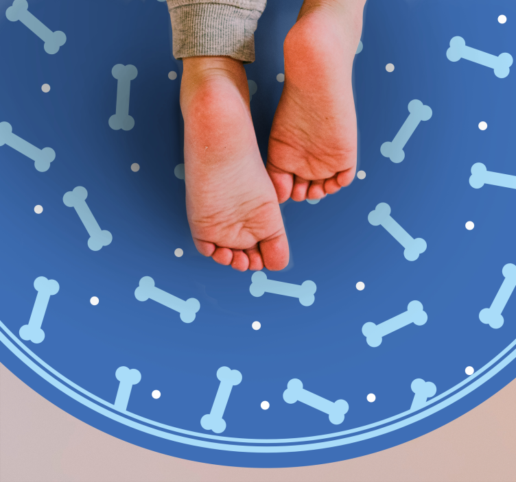 비닐 카펫 게시판 뼈무늬 놀이 - TenStickers