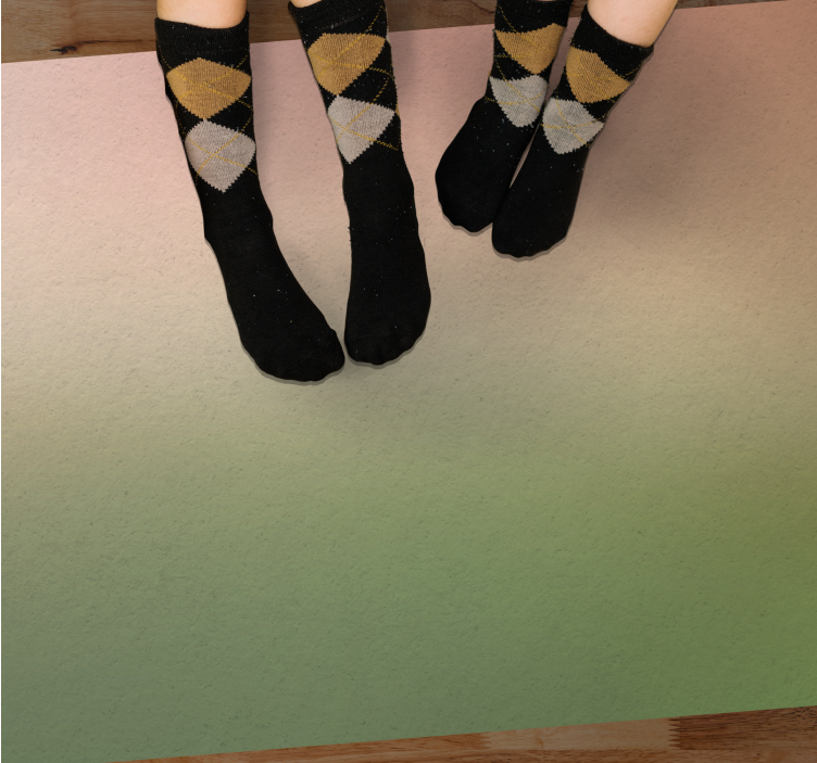 비닐 현관 카펫 그라데이션 컬러 블렌드 - TenStickers