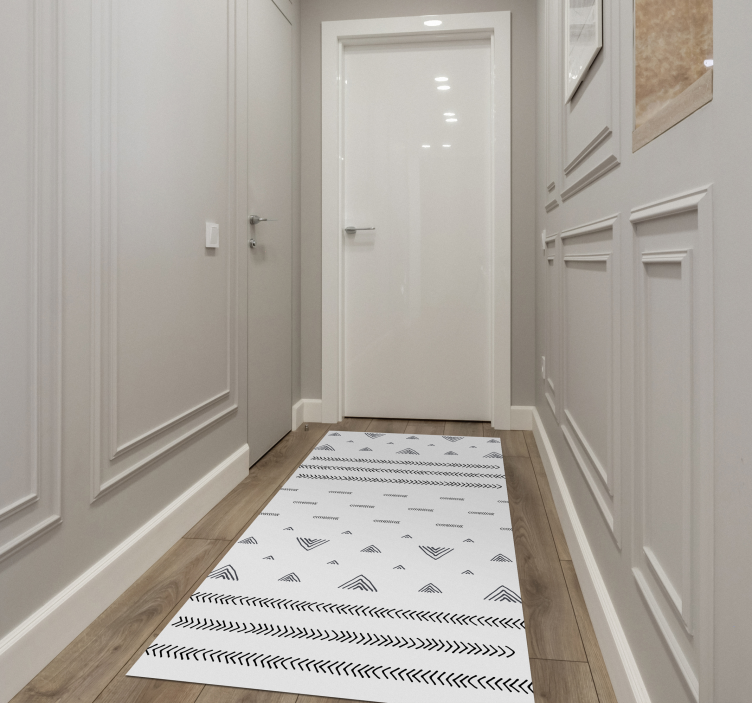 에트니아 비닐 카펫 현대 기하학적 패턴 - TenStickers