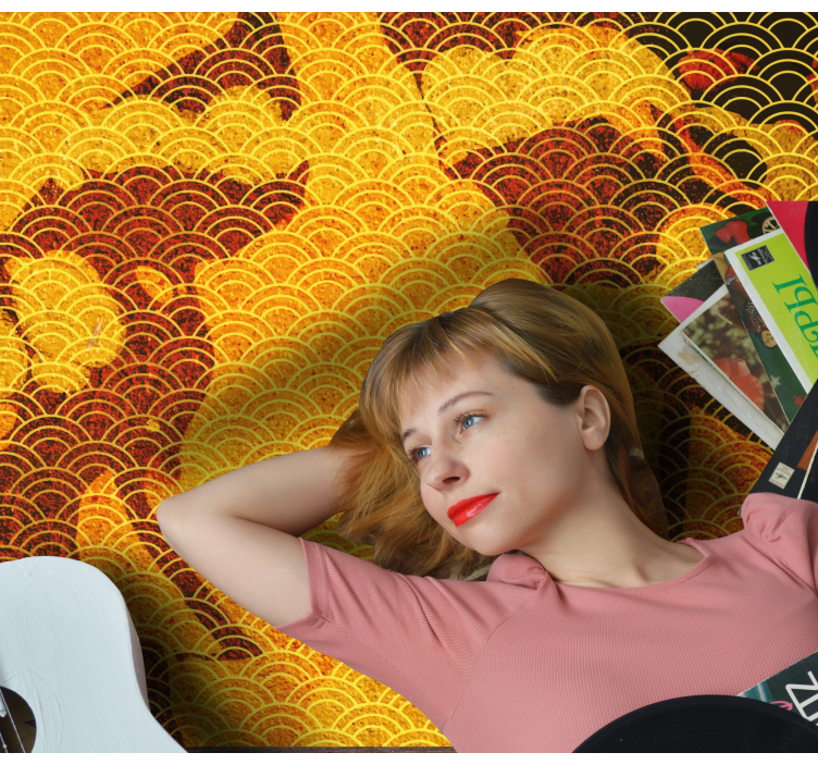 에트니아 비닐 카펫 일본 세이카이하 디자인 - TenStickers