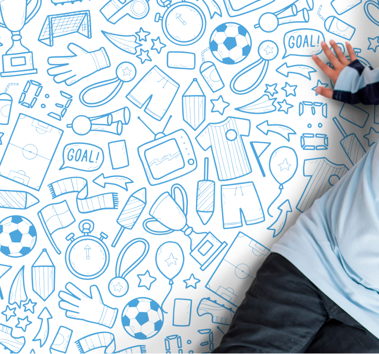 비닐 게임 카펫 스포츠 요소 - TenStickers