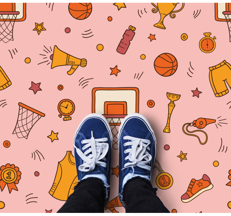 비닐 게임 카펫 스포츠 재미 요소 - TenStickers