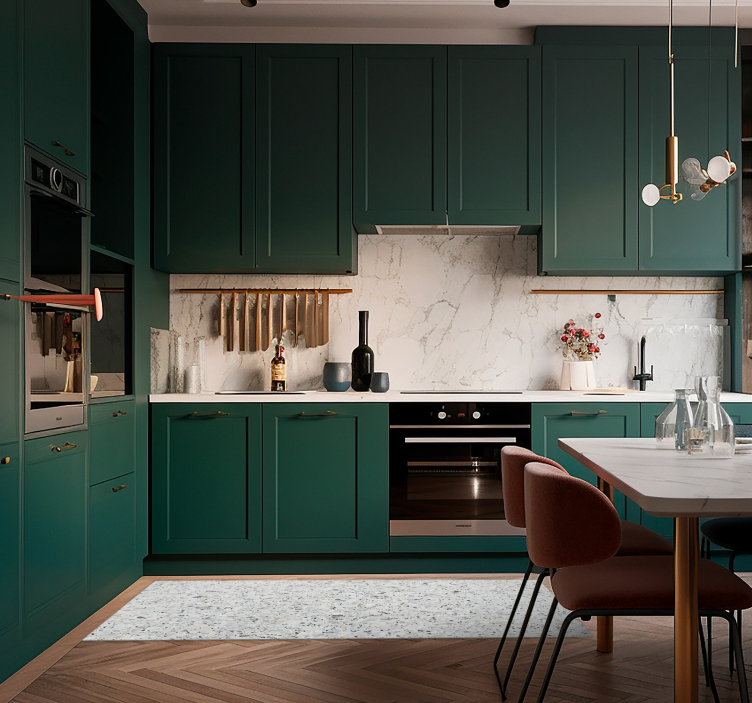 회색 테라 조 텍스처 비닐 카펫 - TenStickers