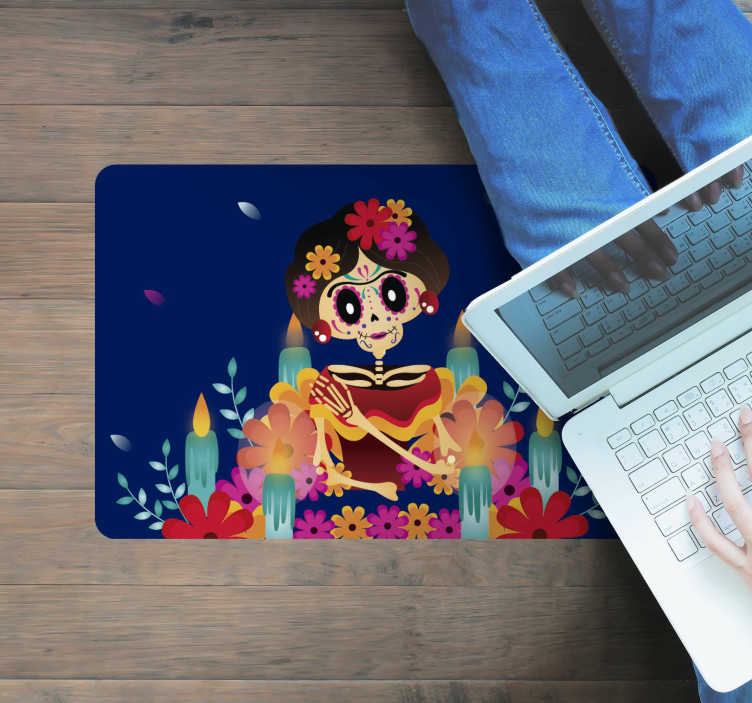 할로윈 비닐 카펫 축제 해골 - TenStickers