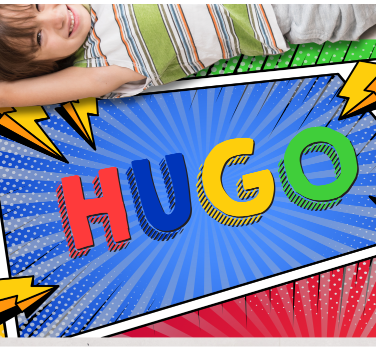 어린 이용 비닐 카펫 화려한 조명과 함께 - TenStickers