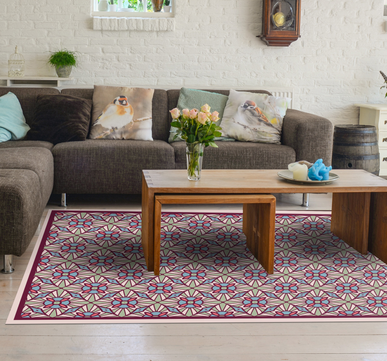 거실용 비닐 깔개 생동감 넘치는 구성 - TenStickers