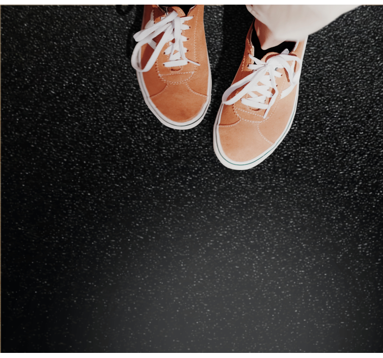 거실용 비닐 깔개 텍스처 에보니 코팅 - TenStickers