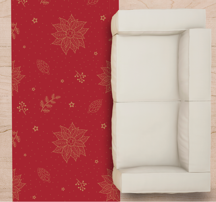 만다라 비닐 카펫 축제 꽃무늬 - TenStickers