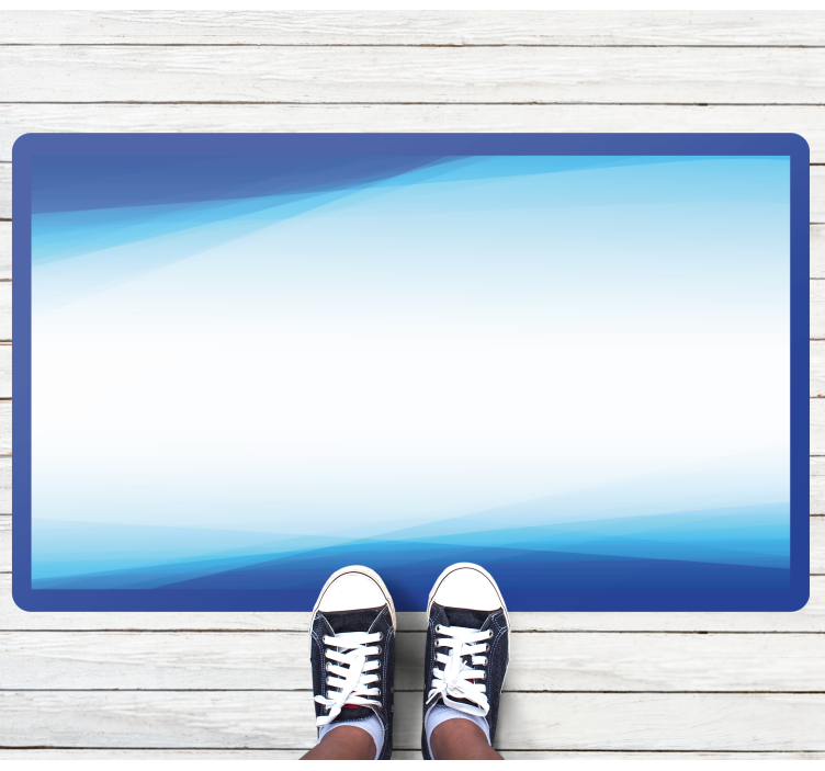 미니멀리스트 효과 비닐 카펫 쿨 그래디언트 블렌드 - TenStickers