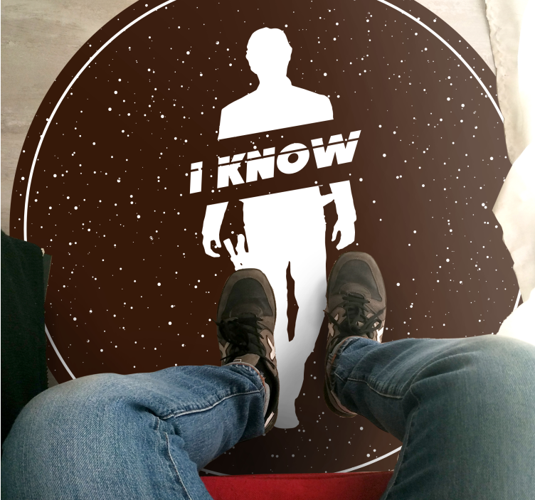 미니멀리스트 효과 비닐 카펫 미니멀리스트 실루엣 스테이트먼트 - TenStickers